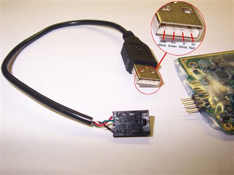 Usb Cable And Pinout Diy Electronics Electronics Projects Diy
