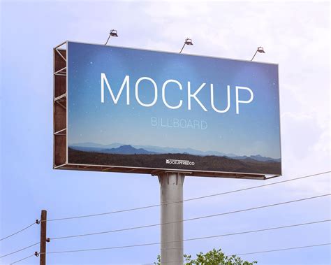 Free High Quality Billboard Mockup Psd Billboard Mockup Mockup Free