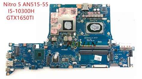 Placa La J871p For Acer Nitro 5 An515 55 Laptop Motherboard I5 10300h