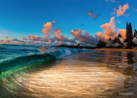 Beautiful Sunset On The North Shore Of Oahu Hawaii Photography Post