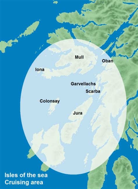 Isles Of The Sea Inc The Garvellachs Northern Light Cruising