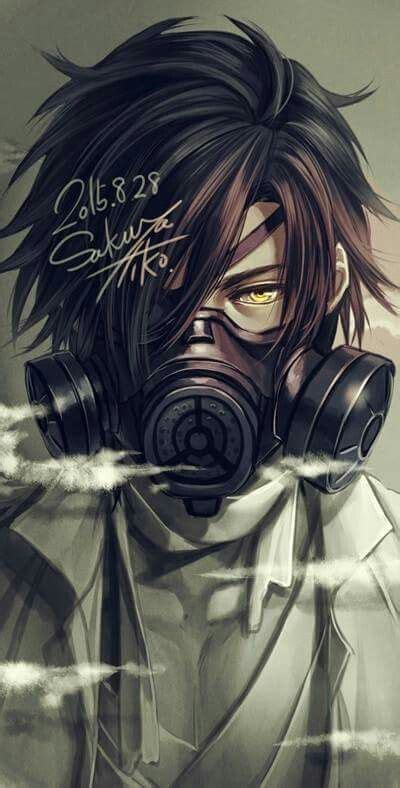 59 Best Anime Gas Mask Images On Pinterest