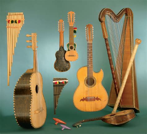 Stringed Instruments From South America And Mexico