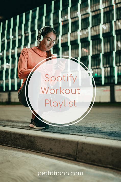 Spotify Workout Playlist Get Fit Fiona