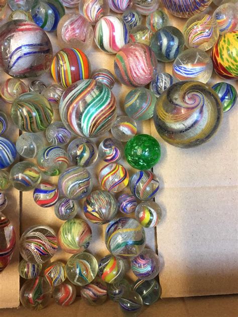 Lot 128 Marbles A Large Collection Of Victorian And