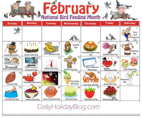 Fun Holidays In February 2019 Clip Art Library