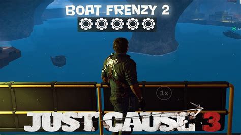 Just Cause 3boat Frenzy 2easy 5 Gears Youtube