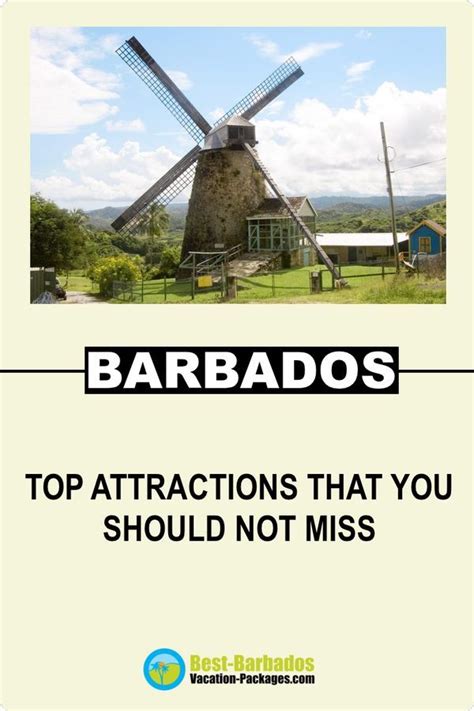 A Guide To The Top Attractions In Barbados That You Should Not Miss While On Vacation