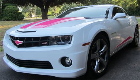 Camaro 2ss Decided To Add Hot Pink Bowties And Lower Accents Just