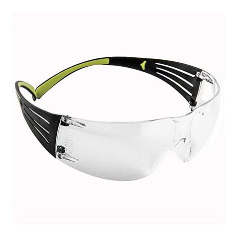 3m 10078371662117 Secure Fit 400 Series Protective Eyewear Standard Black Green