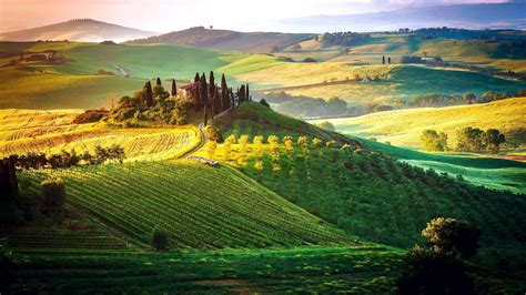 Tuscany Sunset Wallpapers Wallpaper Cave