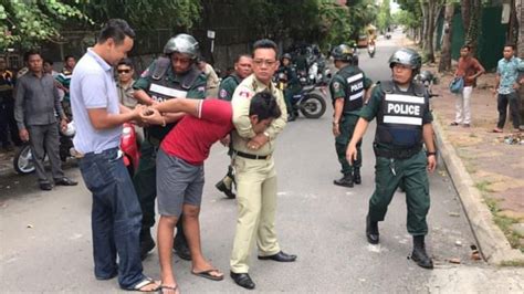 man arrested in phnom penh for damaging government property cambodia expats online forum