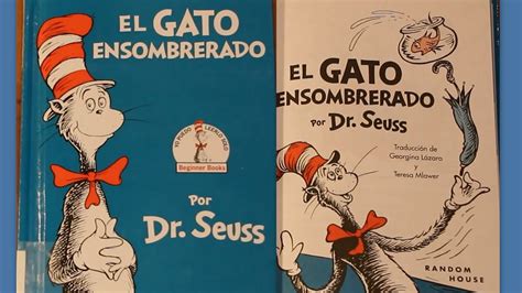 El Gato Ensombrerado Por Dr Seuss Libro Leido En Youtube Youtube