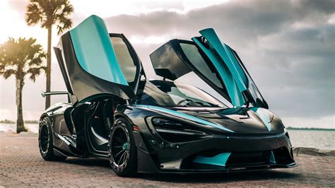 Wild Exposed Carbon Fibre Mclaren 720s Makes Use Of 3d Printed Parts