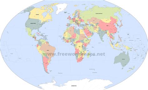Downloadable World Map Koleksi Gambar