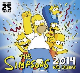 The Simpsons Wall Calendar By Matt Groening Goodreads