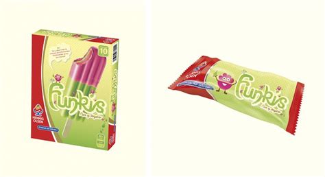Funkis Ice Lolly Package Design Packaging Design Ice Lolly Lollies