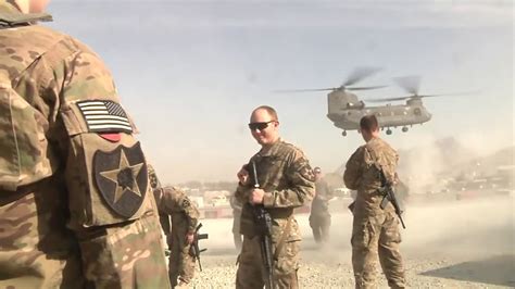 4th Sbct Of 2nd Infantry Division Arrives Youtube