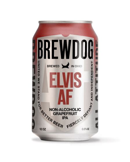 Brewdog Elvis Af Non Alcoholic Ipa 6 Pack12 Oz Cans Beverages2u
