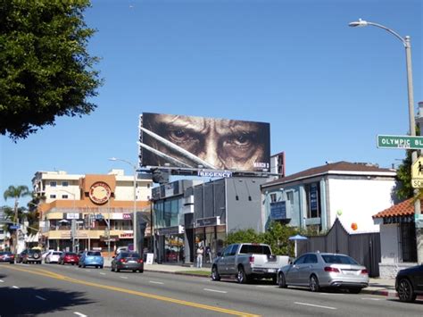 Daily Billboard Logan Movie Billboards Advertising For Movies TV