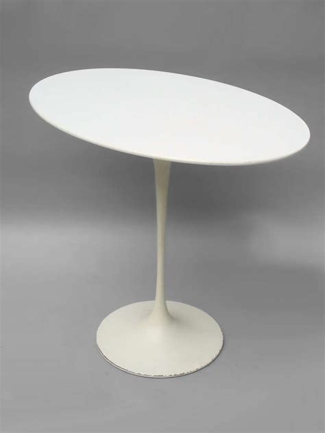 Table eero saarinen tulip table 199x121 fluid laminated. Cast Iron Base Tulip Table by Eero Saarinen for Knoll at ...