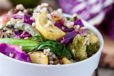 Maybe you would like to learn more about one of these? Warm Bok Choy and Roasted Veggie Quinoa Salad with Lemon ...