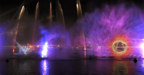 Imagine Water Fire And Light Show At Dubai Festival City Bay Dubai