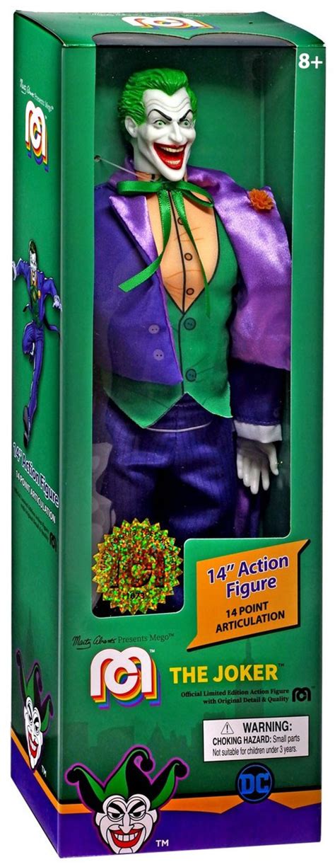 Dc Joker Joker 14 Action Figure New 52 Mego Corp Toywiz