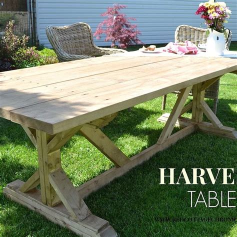 Outdoor Harvest Table With Images Outdoor Harvest