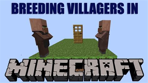 In this guide, we'll show you how to breed villagers in minecraft. Guide to Breeding Villagers in Minecraft - YouTube