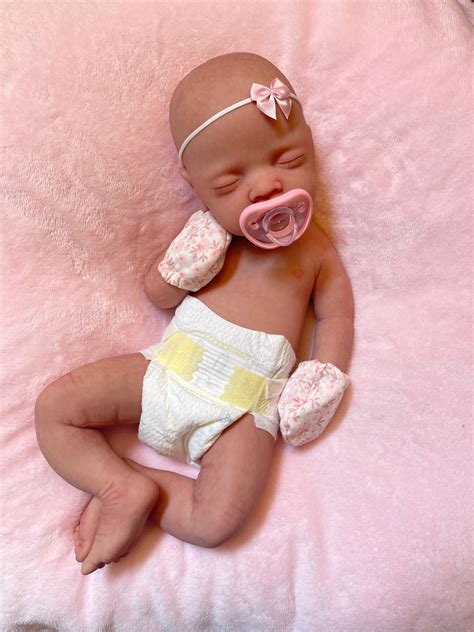 Full Body Silicone Baby Reborn Anatomically Correct Baby Girl Etsy