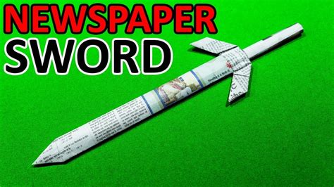 Hello guys in this video today i will. How To Make a Paper Sword | Paper Sword Making Using ...