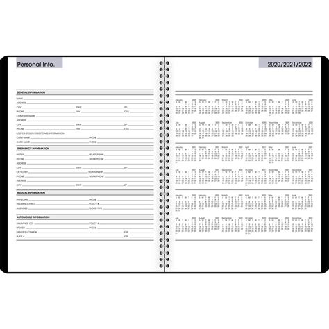 At A Glance Professional Appointment Book Weekly 1 Year January