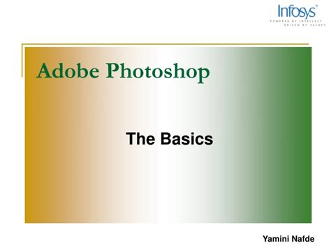 Ppt Adobe Photoshop Powerpoint Presentation Free Download Id8989886