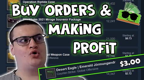 The Steam Community Market Buy Orders And How To Profit From Them