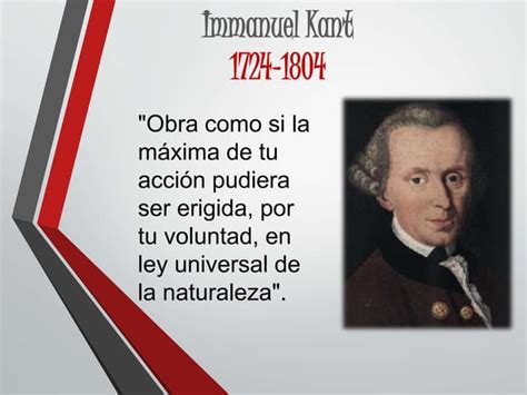 Immanuel Kant Vida Y Obra Aportes De Su Pedagogía Ppt