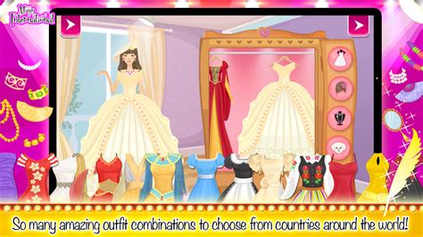 Dressing Up Missy International Princess Dress Up Doll Games For Girls