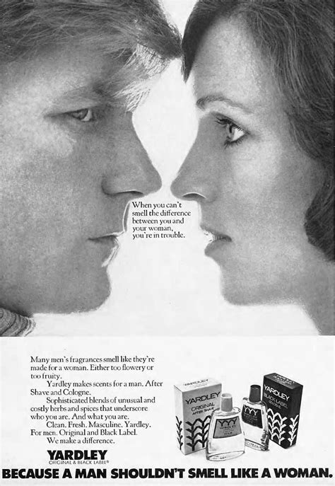 July 1974 Funny Ads Yardley Many Men Vintage Humor Mens Fragrance