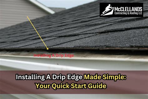 Mastering Drip Edge Installation Your Easy To Follow Guide