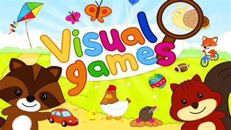 Kids Visual Games The Best Education Games For Children Youtube