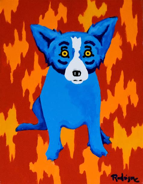 George Blue Dog Ubicaciondepersonascdmxgobmx