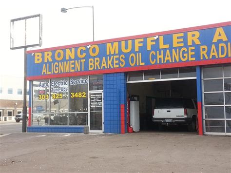 The reputation of a mobile car mechanic also differs to a garage, but with mycarneedsa.com, this is sorted for you as we show you only the best car repairers. Broncos Muffler Shop Denver | Exhaust Auto Repair Federal 4 Me