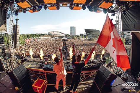 Escapade Music Festival Why Canadians Do It Better Your Edm