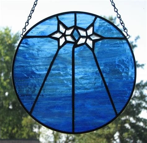 Stained Glass Double Memory Star By Barbaras Glassworks Stained