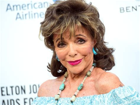 Dame Joan Collins Latest Famous Face To Get Covid 19 Jab Shropshire Star