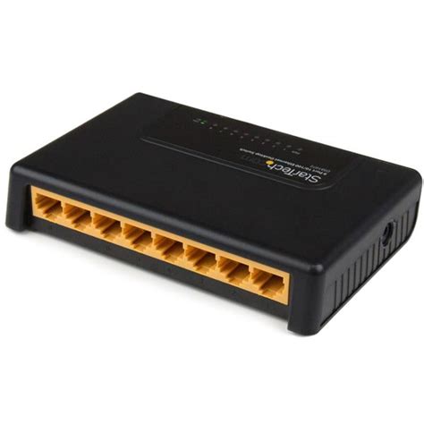 Conmutador Fast Ethernet 8 Puertos Conmutador De Red Ethernet A 10100 Mbps