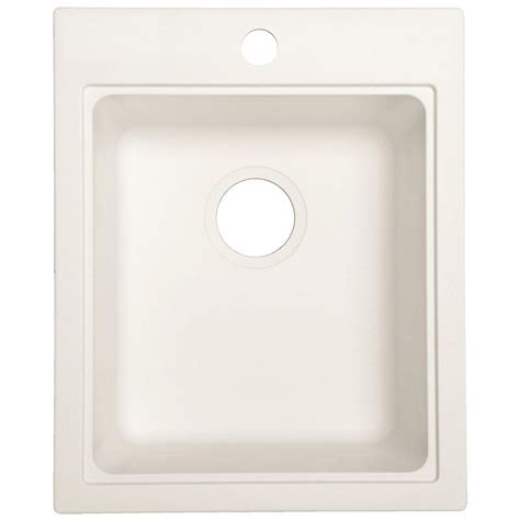 Over 100 years of innovation. Franke Dual Mount Granite 17 1-Hole Single Basin Prep Sink ...
