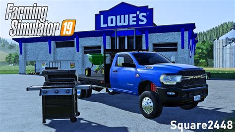 Lowes Rental Flatbed Truck Shopping Homeowner Roleplay Fs19