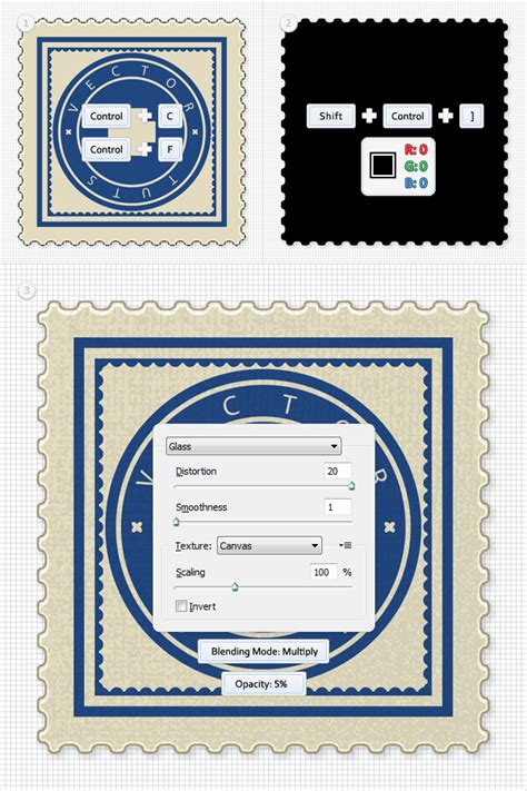 How To Create A Vector Stamp Set In Illustrator Envato Tuts