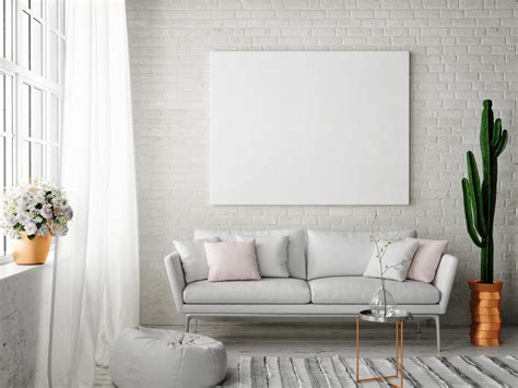 Decorating A Blank Wall In Living Room Ridinglightning